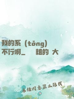 我的系統(tǒng)不行啊