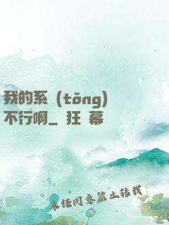 我的系統(tǒng)不行啊