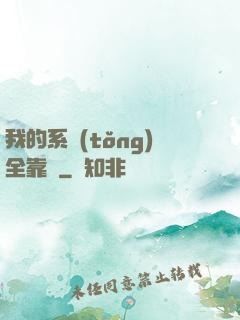 我的系統(tǒng)全靠編