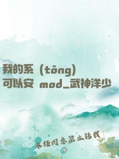我的系統(tǒng)可以安裝mod