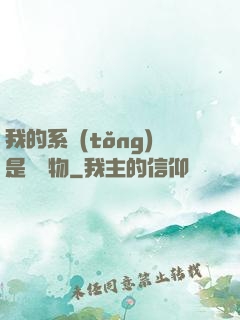 我的系統(tǒng)是個廢物