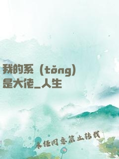 我的系統(tǒng)是大佬