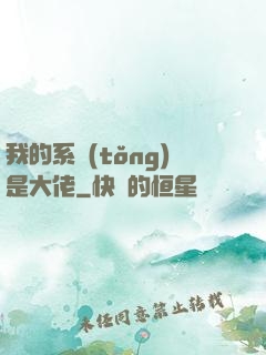 我的系統(tǒng)是大佬