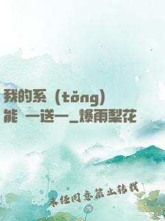 我的系統(tǒng)能買一送一