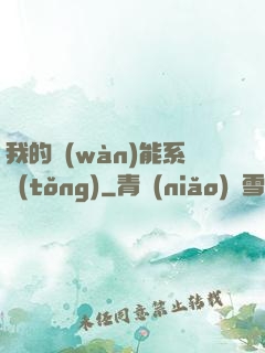 我的萬(wàn)能系統(tǒng)