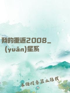我的重返2008