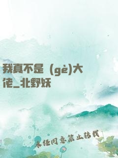 我真不是個(gè)大佬