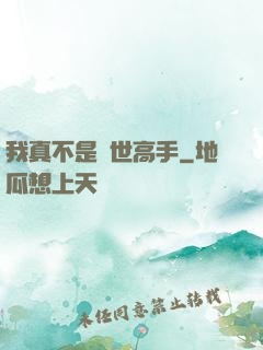 我真不是絕世高手