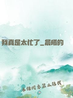 我真是太忙了