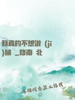 我真的不想做機(jī)械師