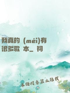 我真的沒(méi)有很多歌詞本