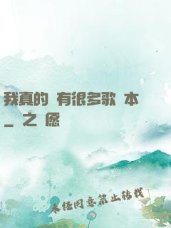 我真的沒有很多歌詞本