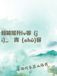 我能提升lv等級(jí)