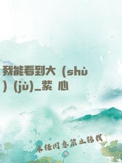 我能看到大數(shù)據(jù)