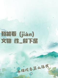 我能看見(jiàn)文物屬性