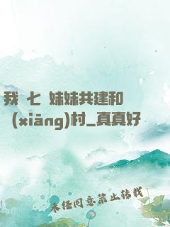 我與七個妹妹共建和諧鄉(xiāng)村