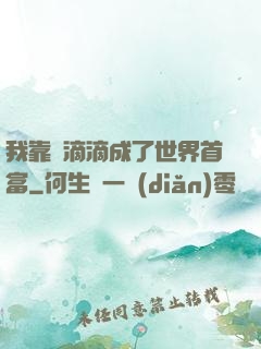 我靠開滴滴成了世界首富