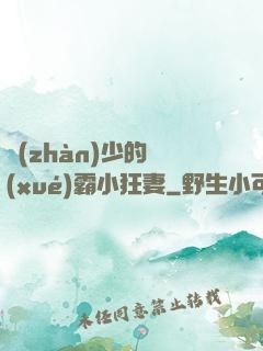 戰(zhàn)少的學(xué)霸小狂妻