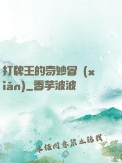 打牌王的奇妙冒險(xiǎn)