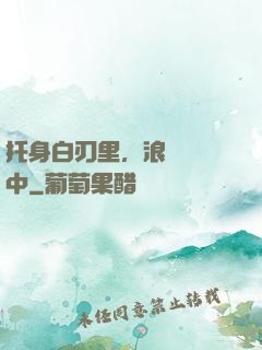 托身白刃里，浪跡紅塵中
