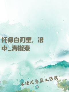 托身白刃里，浪跡紅塵中