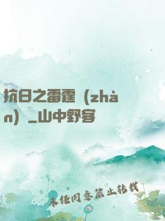 抗日之雷霆戰(zhàn)將