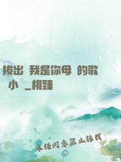 拔出來我是你母親的歌詞小說