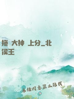 拖個大神來上分