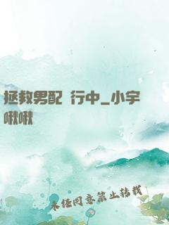 拯救男配進行中