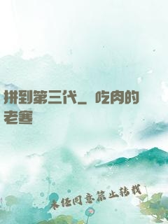 拼到第三代