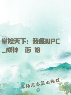 掌控天下：我是NPC