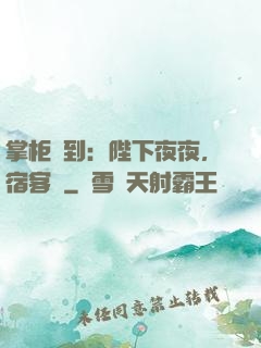 掌柜駕到：陛下夜夜，宿客棧