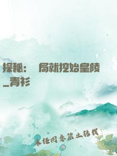 探秘：開局就挖始皇陵