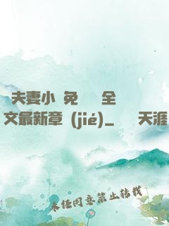 換夫妻小說免費閱讀全文最新章節(jié)