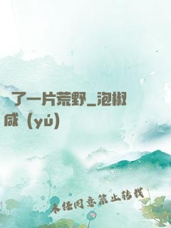 撿了一片荒野