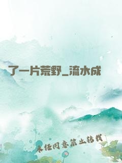 撿了一片荒野