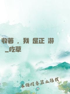 收著點，我這是正經游戲