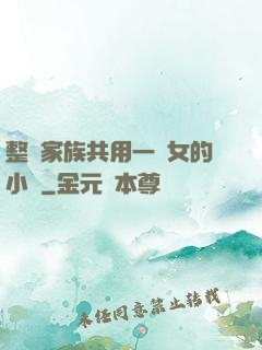 整個家族共用一個女的小說