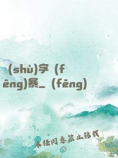 數(shù)字風(fēng)暴