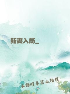 新妻入局