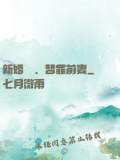 新婚無愛，替罪前妻