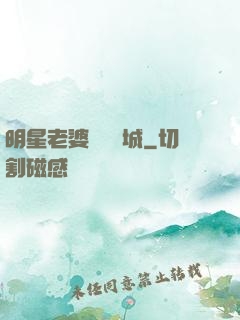 明星老婆傾國傾城