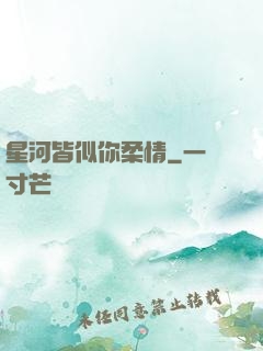 星河皆似你柔情