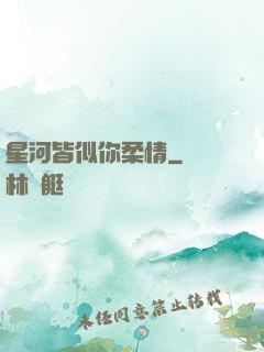 星河皆似你柔情