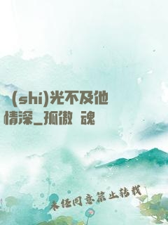 時(shí)光不及他情深