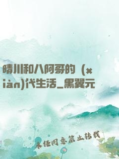 晴川和八阿哥的現(xiàn)代生活
