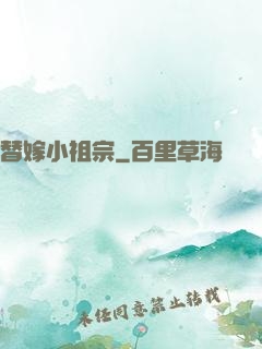 替嫁小祖宗
