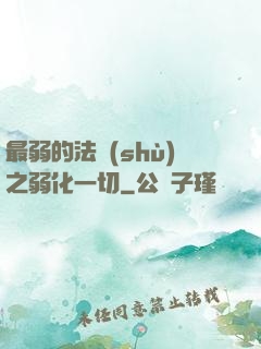 最弱的法術(shù)之弱化一切