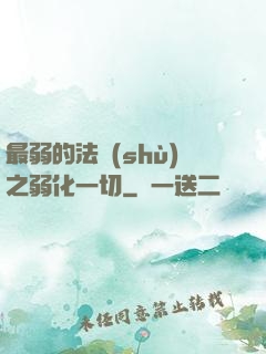 最弱的法術(shù)之弱化一切