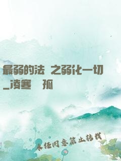 最弱的法術之弱化一切